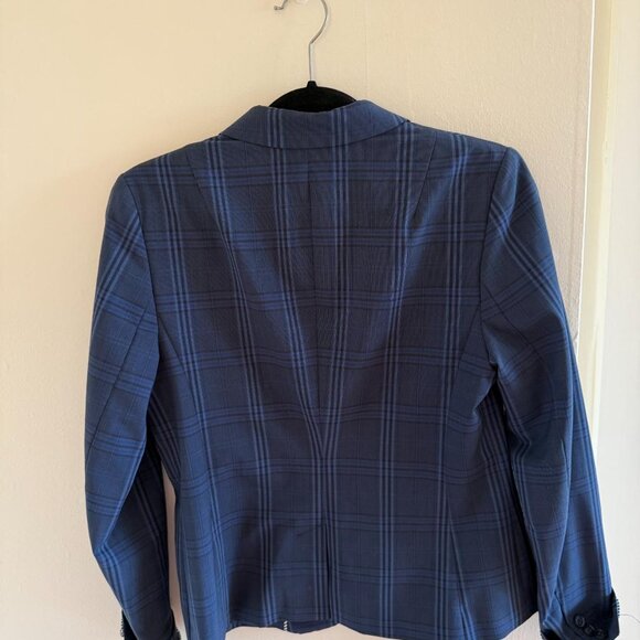 Banana Republic Women's Black and Blue Tailored-jackets - Picture 3 of 3